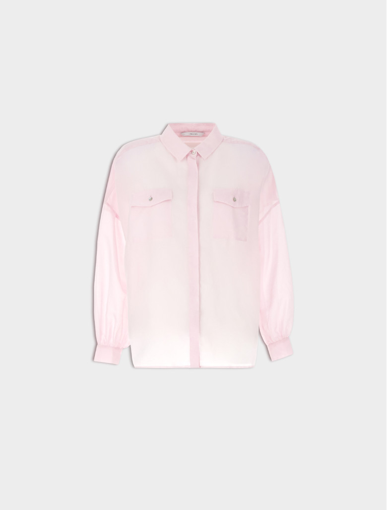 Блуза с длинным рукавом Regular Fit: классический крой, средняя свобода движений.