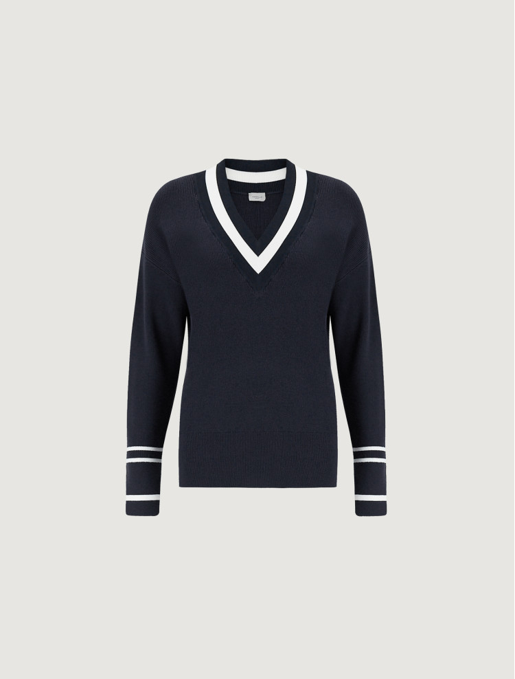 Пуловер для женщин (468323), цвет Синий - №1