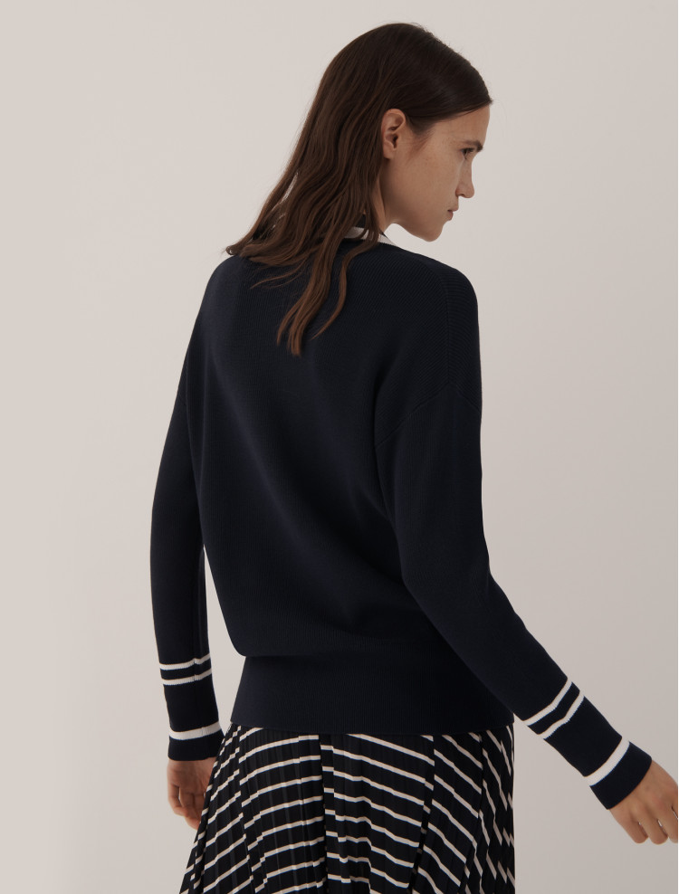 Пуловер для женщин (468323), цвет Синий - №3