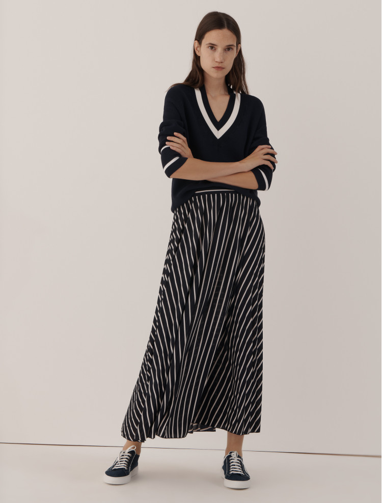 Юбка макси Regular fit для женщин (468324), цвет Синий - №3