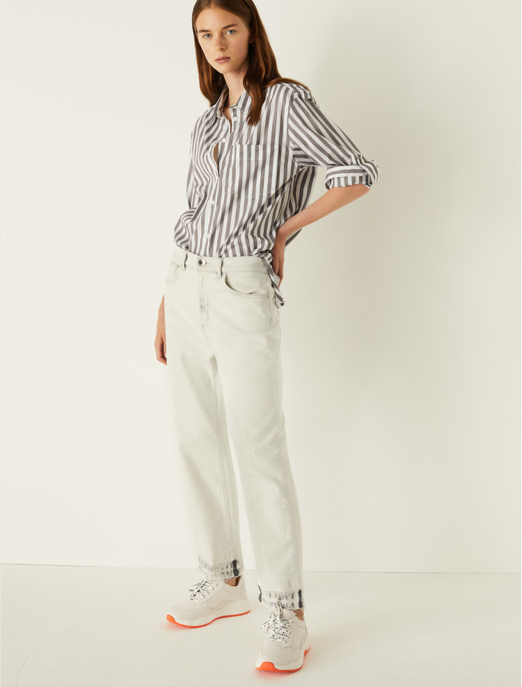 Сорочка з довгим рукавом Relaxed fit для жінок (468328), колір Сірий - №2