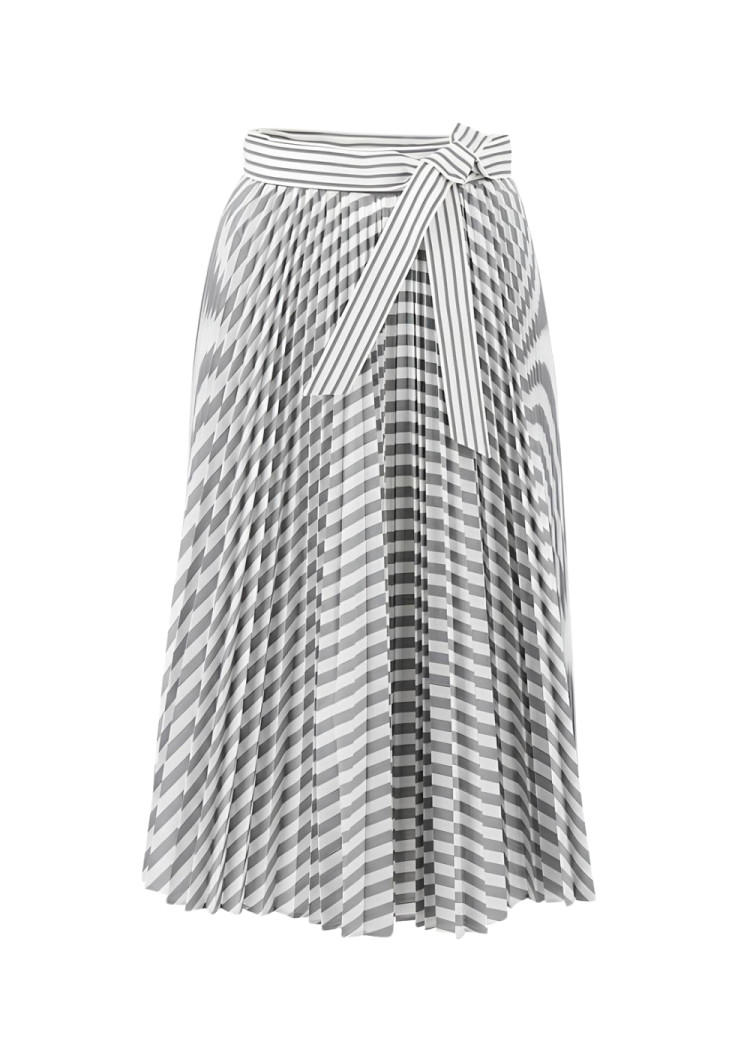 Спідниця міді Regular fit для жінок (468332), колір Білий - №1