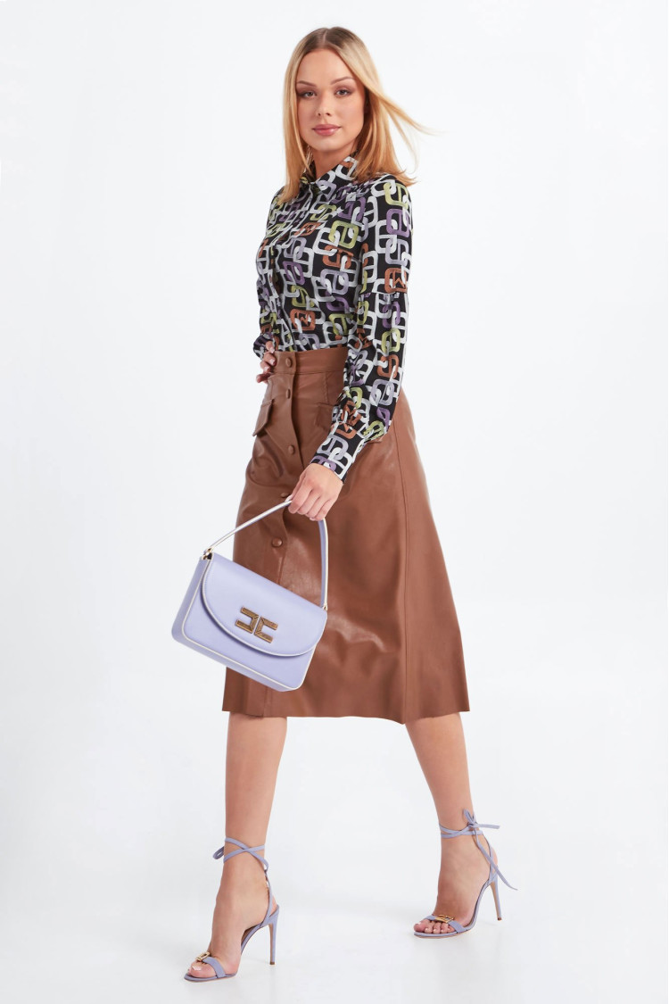 Блуза с длинным рукавом Regular fit для женщин (468337), цвет Черный - №3