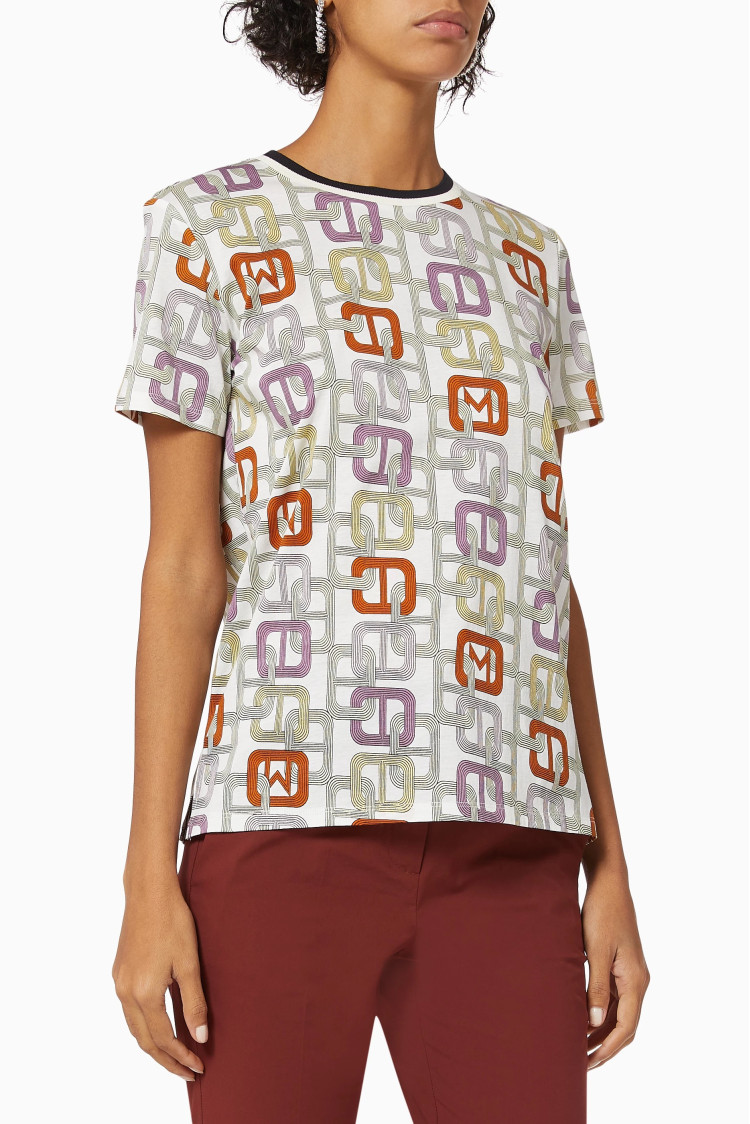 Футболка Slim fit для жінок (468339), колір Білий - №2