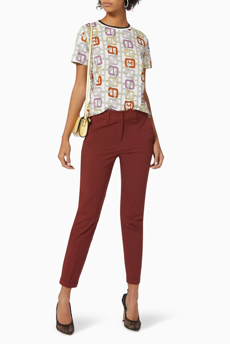 Футболка Slim fit для жінок (468339), колір Білий - №3