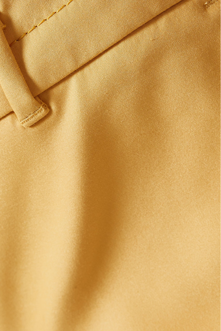 Брюки костюмні Slim fit Середня для жінок (468349), колір Жовтий - №5