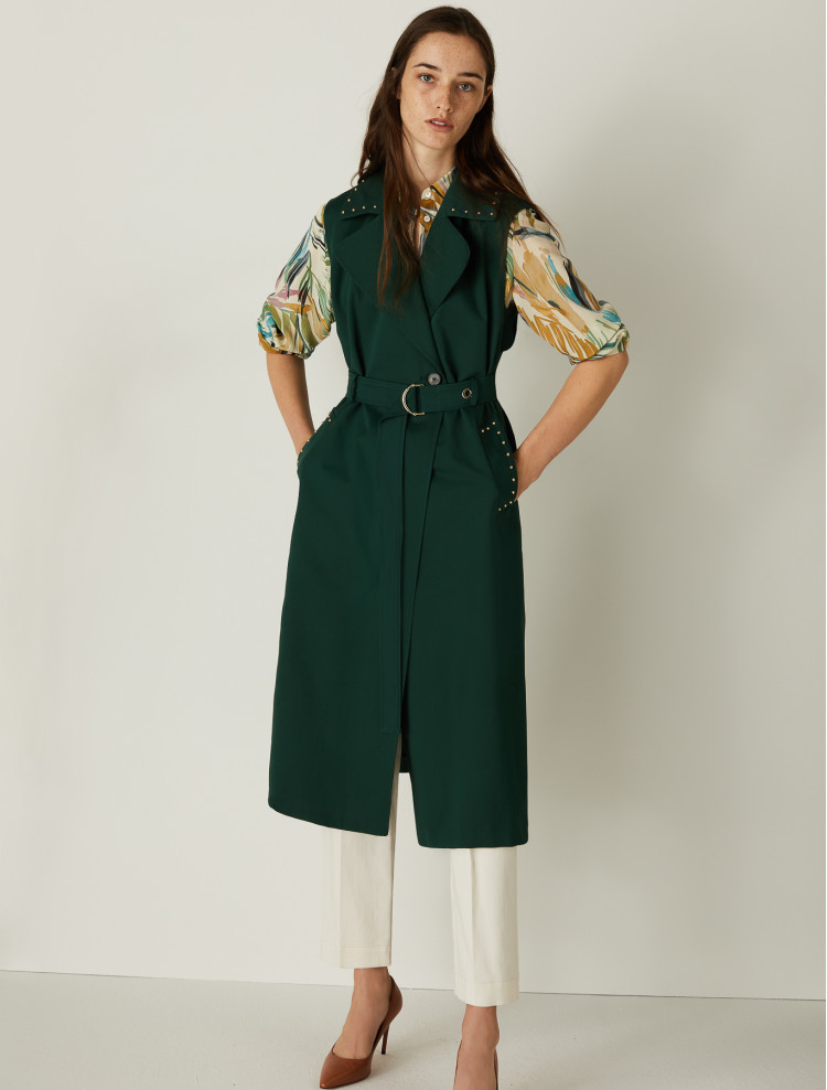 Жилет Regular fit для жінок (468350), колір Зелений - №2