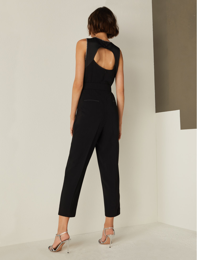 Комбінезон Slim fit для жінок (468357), колір Чорний - №3