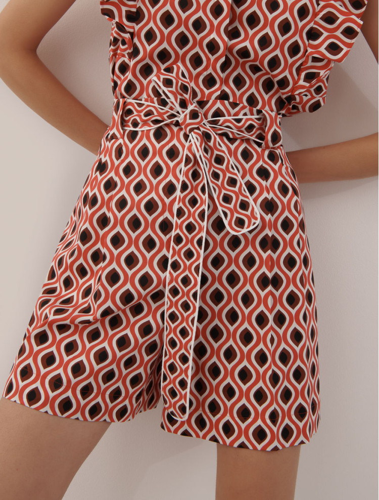 Шорти Regular fit для жінок (468364), колір Бордовий - №2