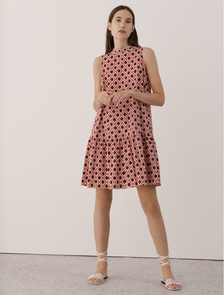Платья мини Relaxed fit для женщин (468366), цвет Белый - №3