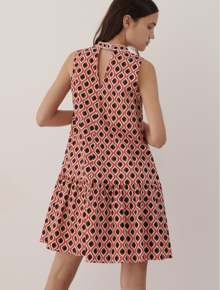 Платья мини Relaxed fit для женщин (468366), цвет Белый - №4