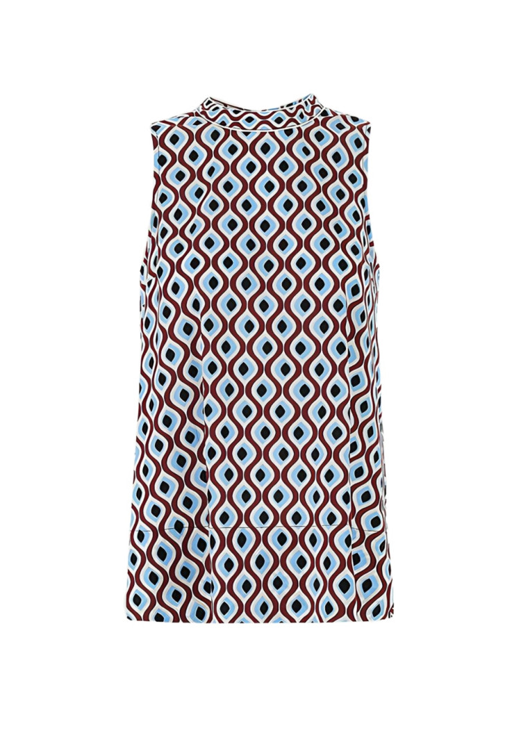 Блуза топ Relaxed fit для жінок (468368), колір Білий - №1