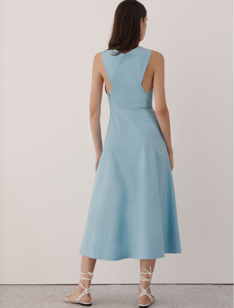 Платья макси Regular fit для женщин (468370), цвет Синий - №3