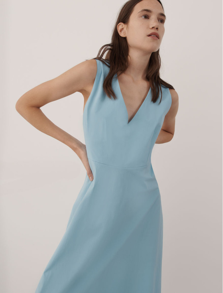 Платья макси Regular fit для женщин (468370), цвет Синий - №4