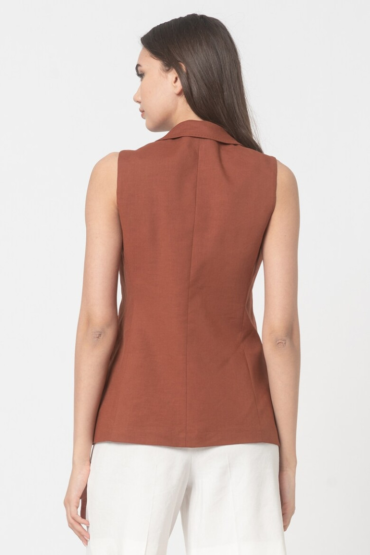 Жилет Regular fit для жінок (468373), колір Бордовий - №3