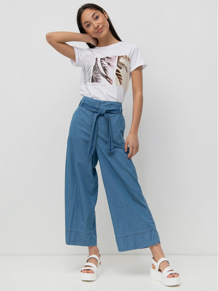 Футболка Regular fit для жінок (468374), колір Білий - №3