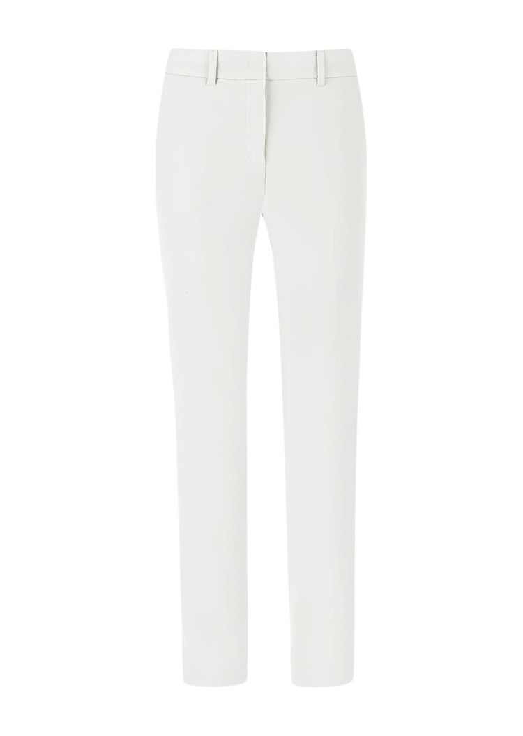 Брюки повседневные Slim fit для женщин (468379), цвет Белый - №1