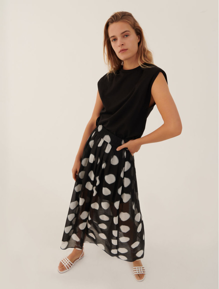 Футболка Slim fit для жінок (468381), колір Чорний - №2