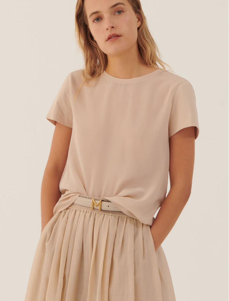 Футболка Regular fit для жінок (468389), колір Коричневий - №4