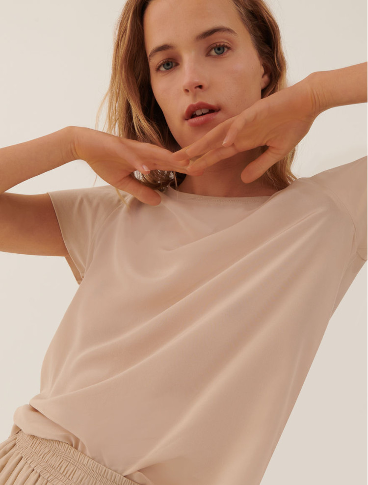 Футболка Regular fit для жінок (468389), колір Коричневий - №5