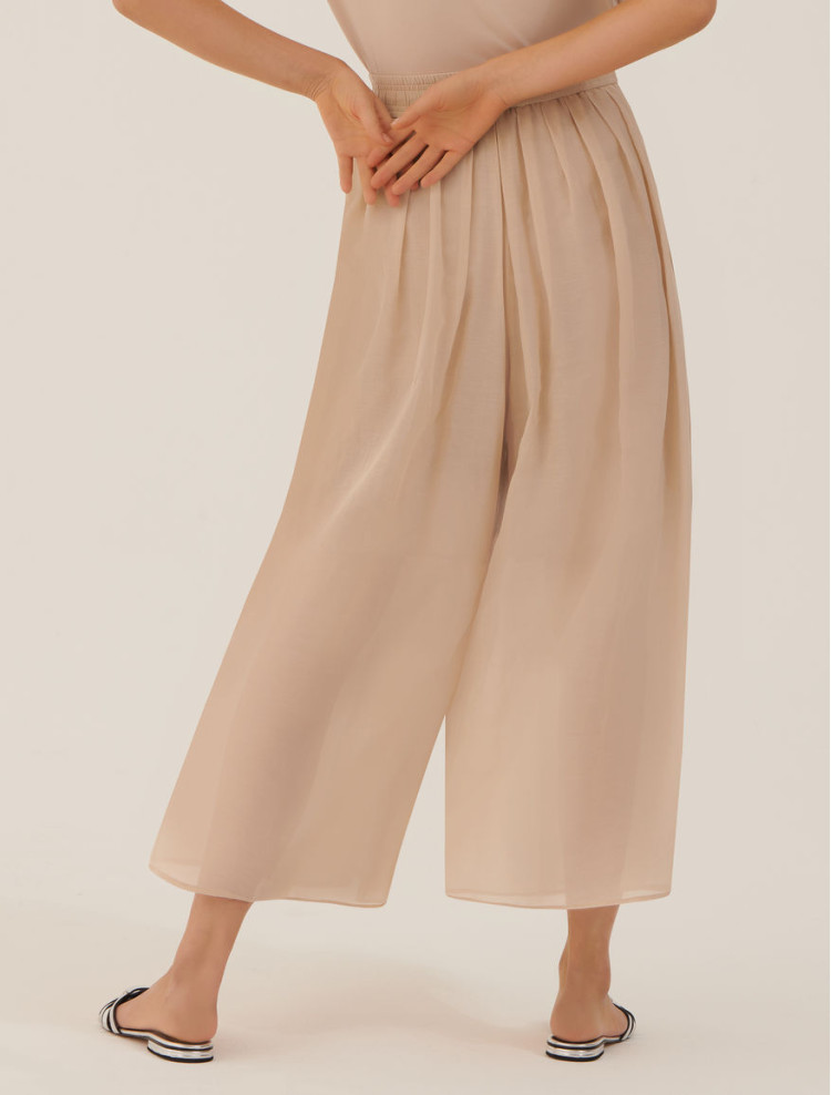 Брюки повседневные Relaxed fit для женщин (468390), цвет Бежевый - №4
