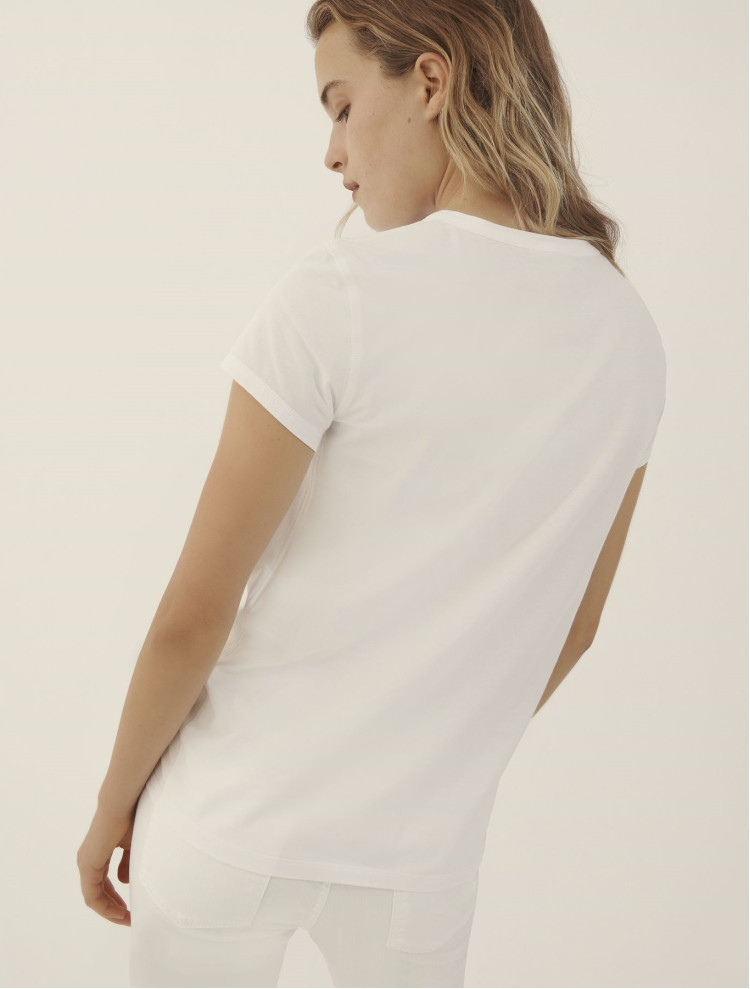 Футболка Regular fit для жінок (468392), колір Білий - №4