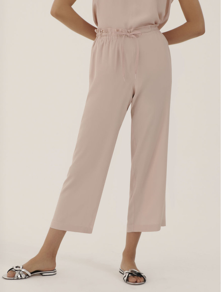 Брюки повседневные Regular fit для женщин (468406), цвет Розовый - №3
