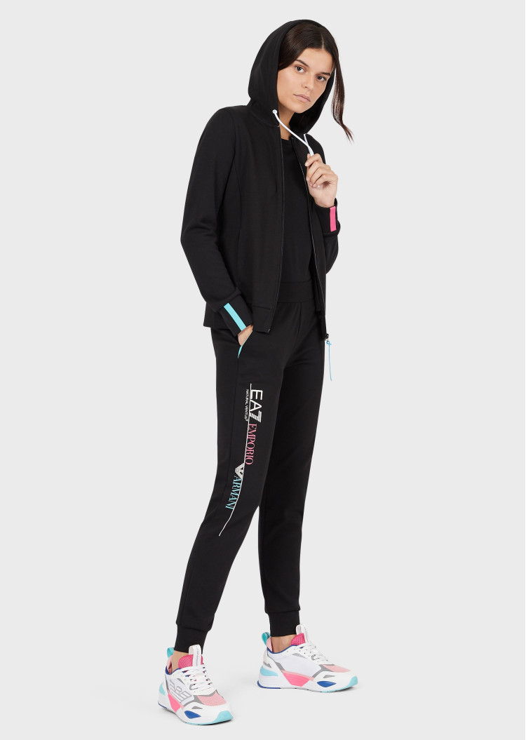 Спортивна кофта Extra-slim fit для жінок (468411), колір Чорний - №3