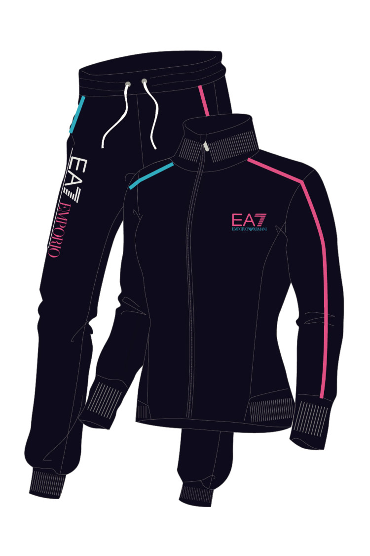Спортивний костюм Extra-slim fit Низька для жінок (468420), колір Синій - №3