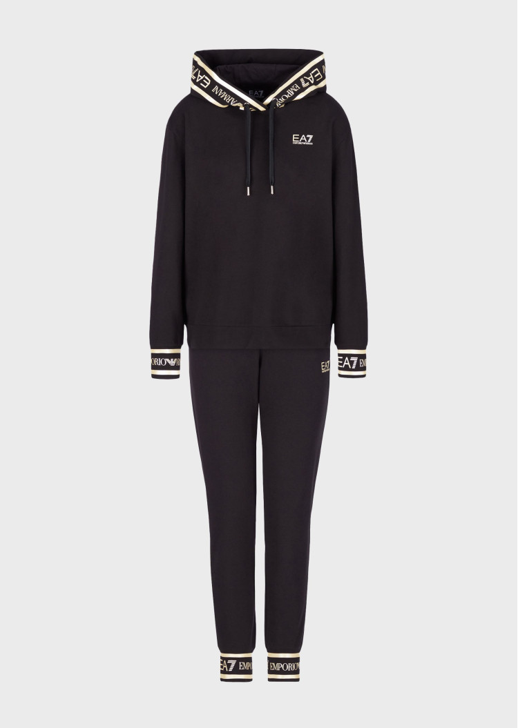 Спортивний костюм Regular fit для жінок (468423), колір Чорний - №1