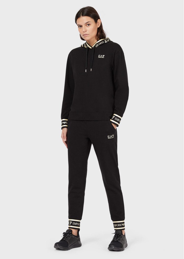 Спортивний костюм Regular fit для жінок (468423), колір Чорний - №2