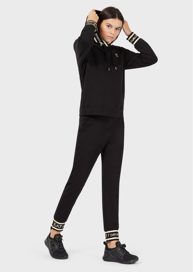 Спортивний костюм Regular fit для жінок (468423), колір Чорний - №3