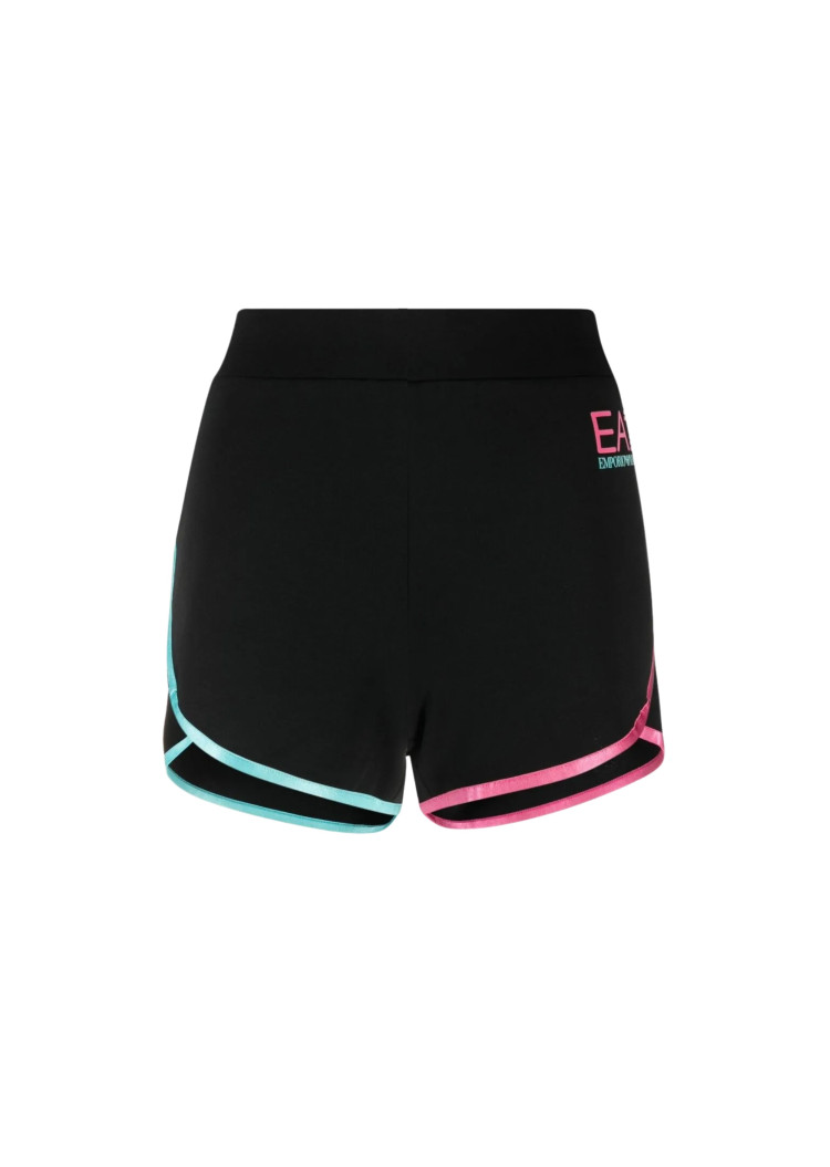 Шорти Extra-slim fit Низька для жінок (468427), колір Чорний - №1