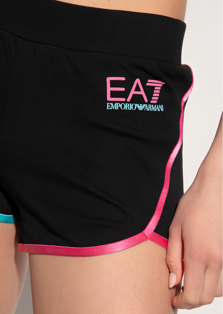 Шорти Extra-slim fit Низька для жінок (468427), колір Чорний - №5