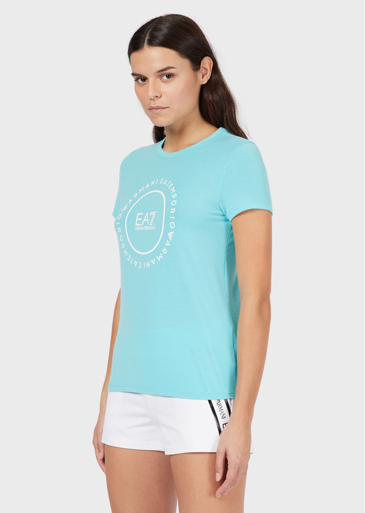 Футболка Regular fit для жінок (468430), колір Синій - №2