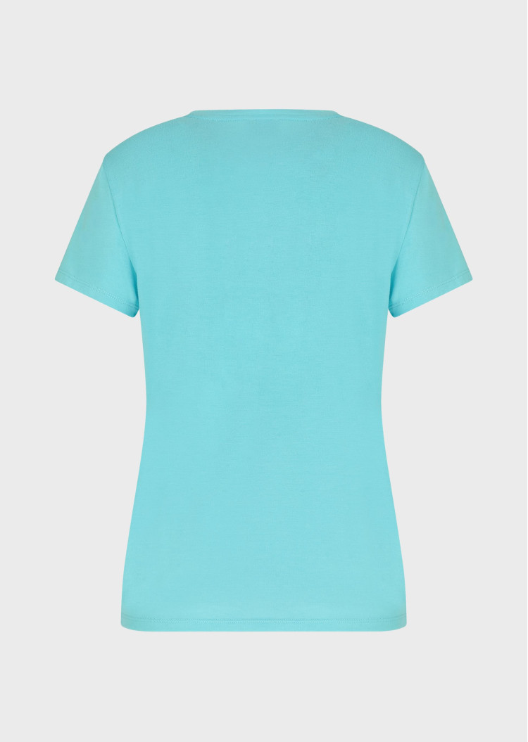 Футболка Regular fit для жінок (468430), колір Синій - №4