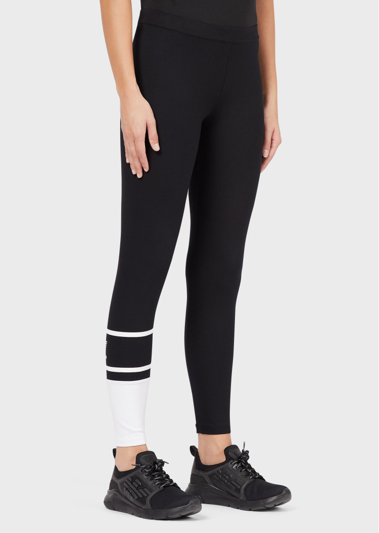 Легінси Slim fit для жінок (468441), колір Чорний - №2