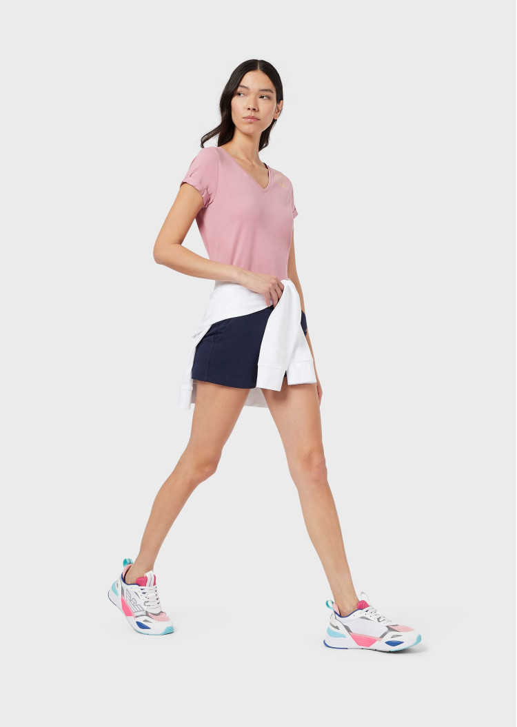 Футболка Extra-slim fit для женщин (468445), цвет Розовый - №3