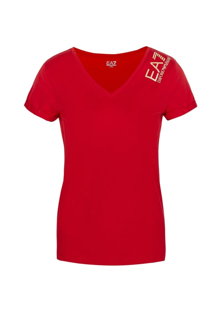 Футболка Extra-slim fit для женщин (468446), цвет Красный - №1