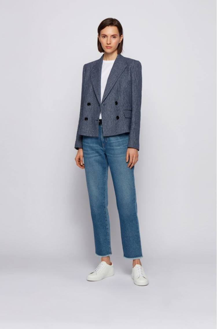 Жакет Regular fit для жінок (468467), колір Синій - №3
