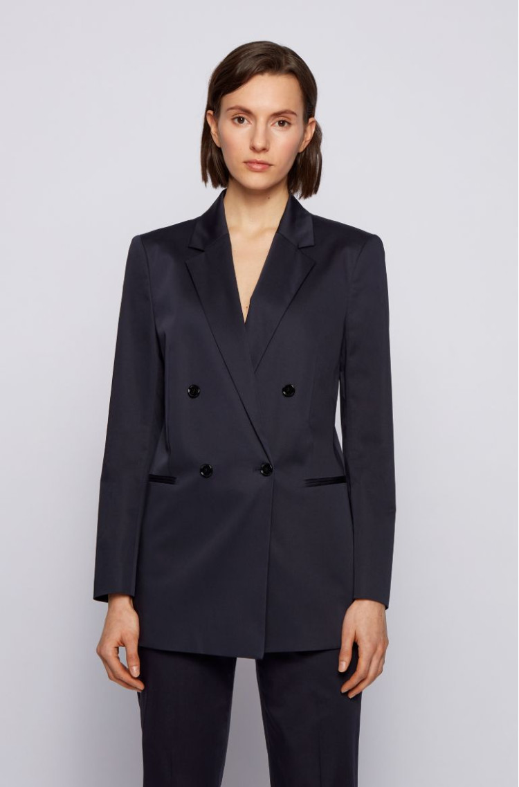 Жакет костюмний Regular fit для жінок (468472), колір Синій - №2