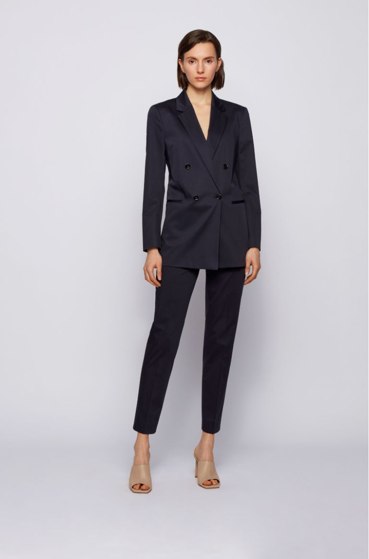 Жакет костюмний Regular fit для жінок (468472), колір Синій - №3