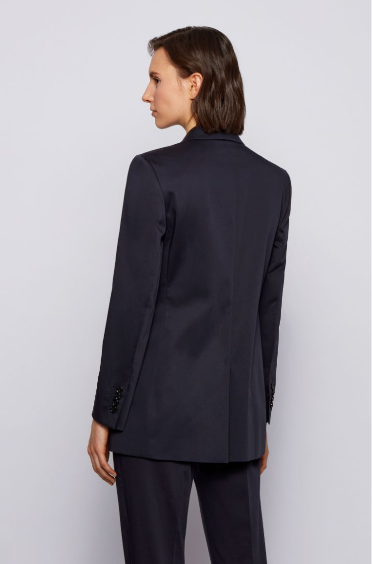 Жакет костюмний Regular fit для жінок (468472), колір Синій - №4