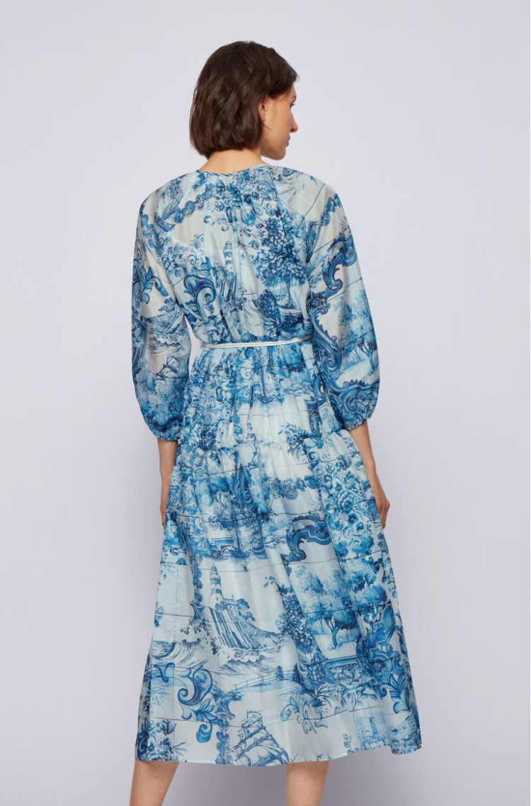 Платья макси Relaxed fit для женщин (468474), цвет Синий - №4