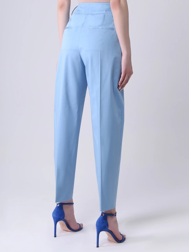 Брюки костюмні Regular Fit Висока для жінок (468486), колір Синій - №3