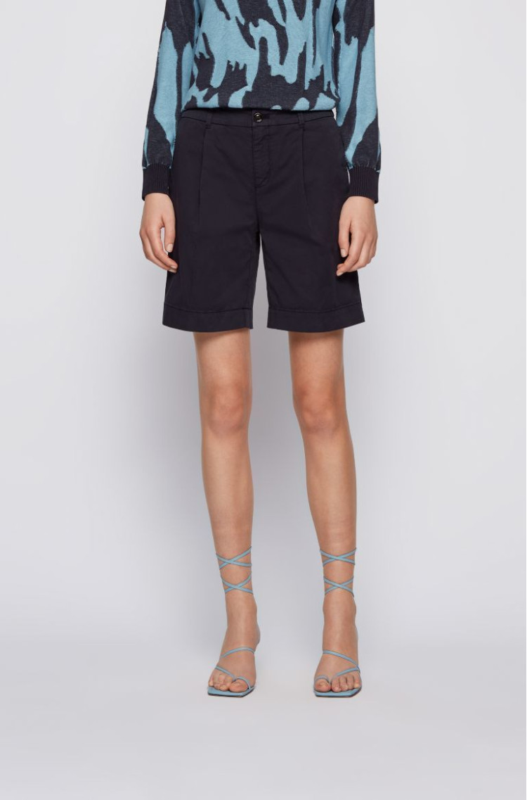 Шорти Regular Fit для жінок (468497), колір Синій - №2