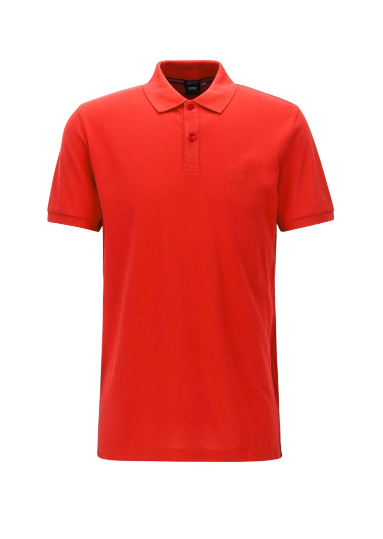 Поло Regular fit для чоловіків (468510), колір Червоний - №1