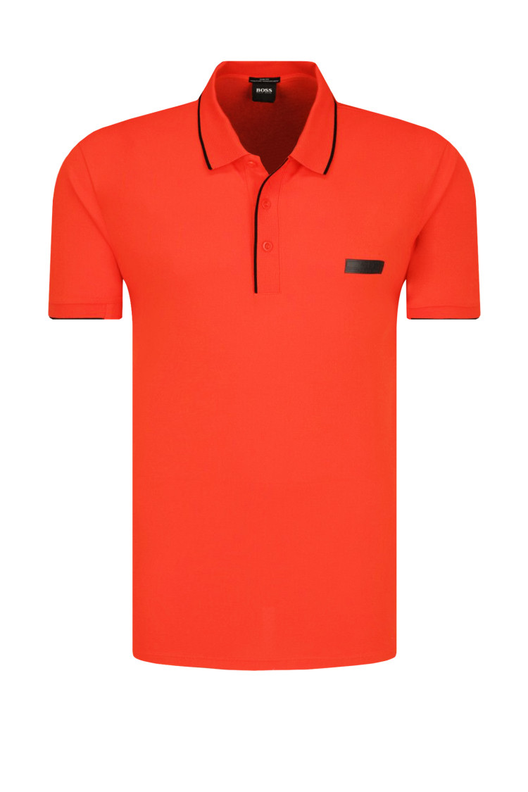 Поло Slim fit для чоловіків (468517), колір Помаранчевий - №1