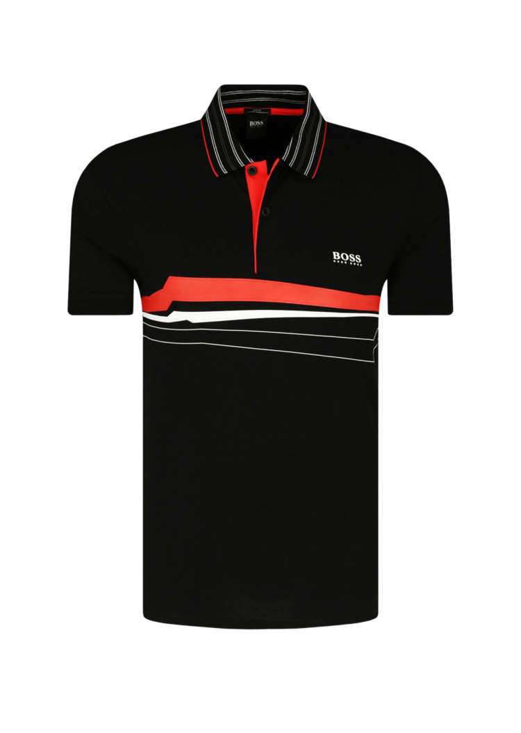 Поло Extra-slim fit для мужчин (468523), цвет Черный - №1
