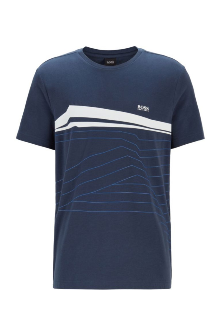 Футболка Regular fit для чоловіків (468525), колір Синій - №1